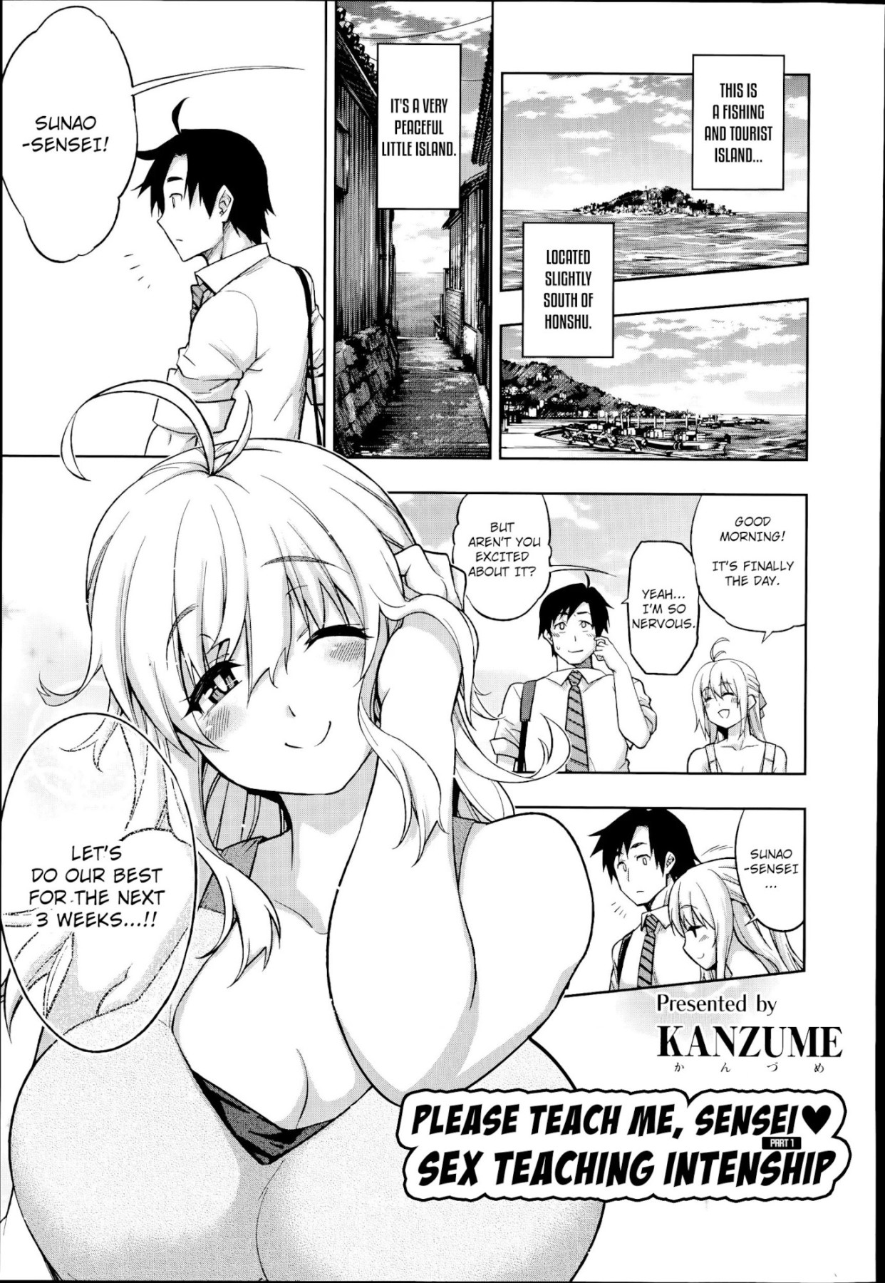 Hentai Manga Comic-Please Teach Me, Sensei Teaching Internship-Chapter 1-1